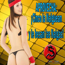 Jueves 25 en CSW: ¡Cinco la Nalguean y le besan las Nalgas!