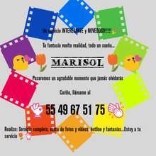 Será un placer atenderte!!!!! Llámame Marisol!!!