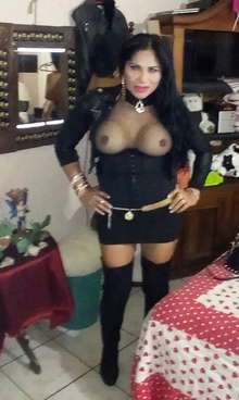 Sandra chica trans guapa