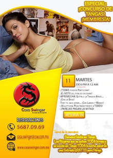 Martes 11 en CSW: ¡CONCURSO DE TANGAS!