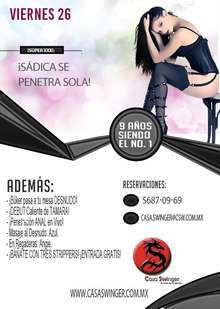 Viernes 26 en CSW: ¡SÁDICA SE PENETRA SOLA!