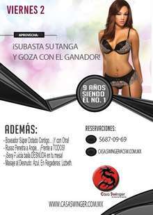 Viernes 2 en CSW: ¡SUBASTA SU TANGA Y GOZA CON EL GANADOR!