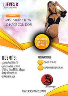 Jueves 8 en CSW: ¡Miss Stripper SW lo hace con DOS!