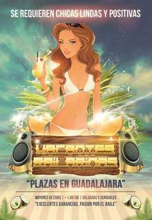 Vacantes en club en la ciudad de Guadalajara.