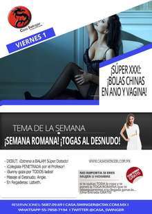 Viernes 1 en CSW: ¡Bolas Chinas En Ano Y Vagina!