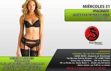 Miércoles 31 en CSW: ¡AleXXXa se Masturba para TRES!