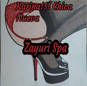 Karina chica nueva!! Hoy en Zayuri Spa... Ven y conocela