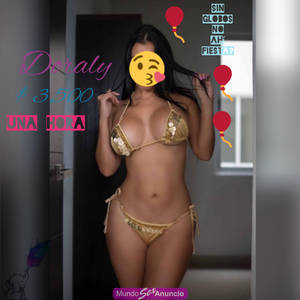 soy DORALY la escort que tanto as deseado probar