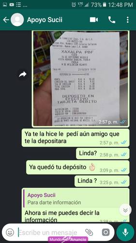2462013743 le pagas por su pack  y le pides informe