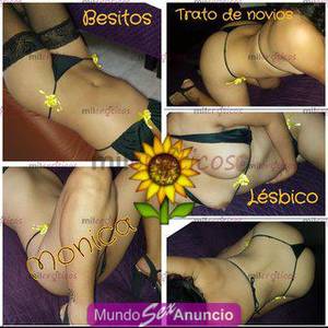 Monica linda, delgada, sensual 24 hrs