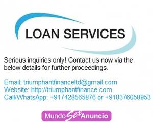 We provide reliable loan services
