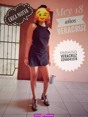 Mey 18 años iniciando en el ambiente con lugar