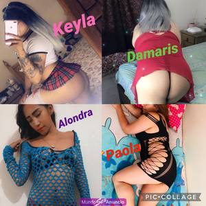 Alondra Paola keyla o Damaris ven y conócelas  la que guste