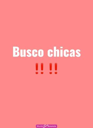 Solicito chicas que quieran trabajar de escort