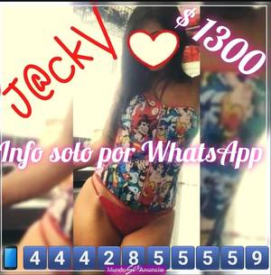 JACKY  CACHORRITA NALGONA EN CELO