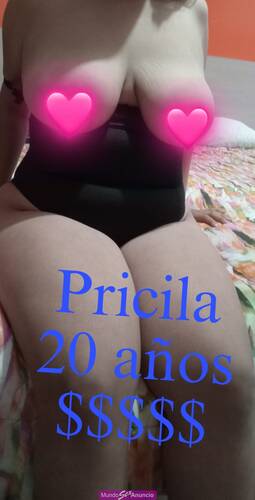 Ojo nueva!! Soy Pricila 20 años tetona y rico oral ojo