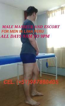Exciting Nuru massage for gentlemen by  male masseur in Peru