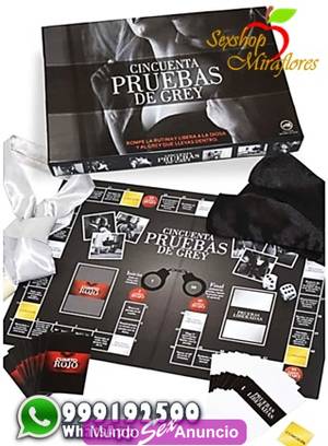 50 Pruebas De Grey / Ludo Sado Fetiche / Sexshop Miraflores