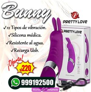 Bunny Vibrador Masajeador De Clítoris / Sexshop Miraflores