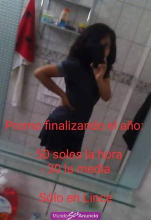 Chica trans da servicio en Lince bbs