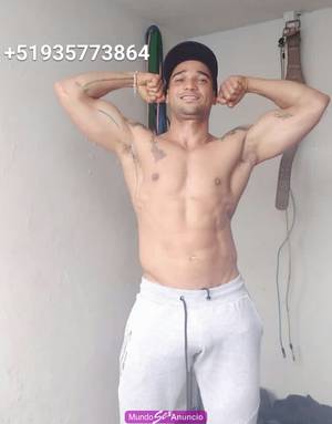 Masculino sexi activo escor de gym