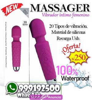 Massager Varita Vibrador Estimulador De Clítoris / Sexshop