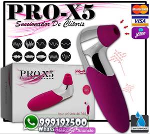 Vibrador Pro X5 Succión De Clítoris / Sexshop Miraflores