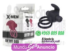 ANILO DOBLE Y CON LENGUA VIBRATORIA X-MEN