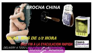 BROCHA CHINA RETRASA EYACULACION + ½HORA-013338799