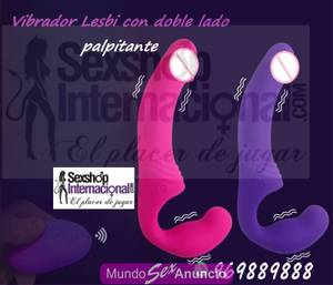 Vibrador Lesbi De Doble Lado Palpitante/Lima Norte