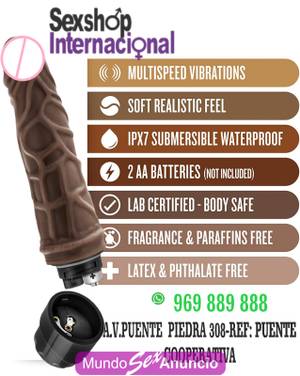 VIBRADOR DE CHOCOLATE DR SKIN 8.5 SEXSHOP