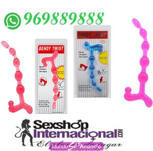 Bendy Twist Cadena Anal Del Placer/Sexshop