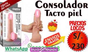 Consolador Lovetoy Ultra Suave,Piel,Varios Tamaños