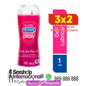 Gel Lubricante Durex Play Gel Cerezas,Sexshop