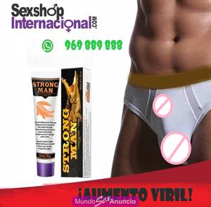 Crema Strongman Mejor Erección-Retarda-Desarrollo Pn