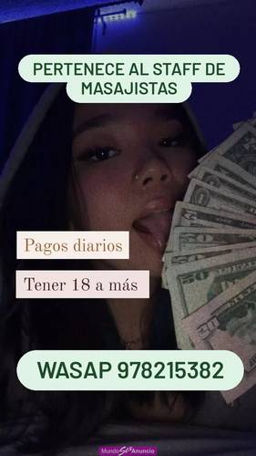 OPORTUNIDAD LABORAL PARA CHICAS DE 18 A 27 AÑOS