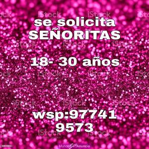 SE NECESITA RECEPCIONISTA C/S EXPERIENCIA PARA SPA EN LINCE