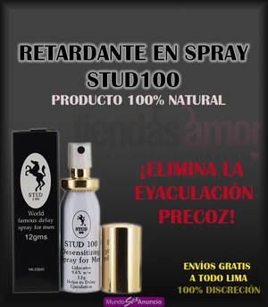 RETARDANTE STUD100 NO MÁS EYACULACIÓN PRECOZ
