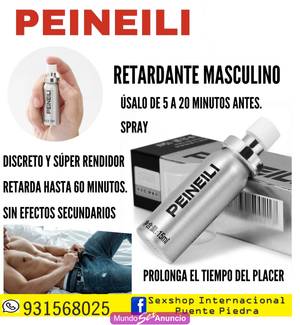 ERECTOR Y RETARDANTE PEINEILI NATURAL SEXSHOP