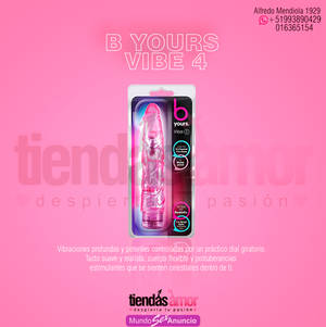 CONSOLADOR VIBRADOR FLEXIBLE Y SUAVE BYOURS VIBE