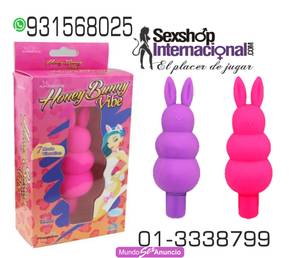 Honey Bunny Vibrador C/Orejas Extra Largas Estimulantes