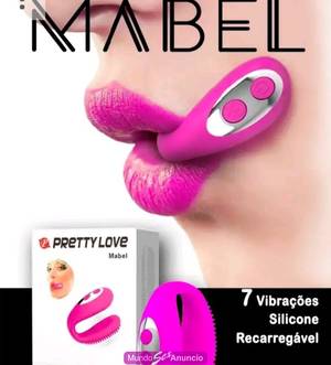 Pretty Mabel Vibrador Del Sexo Oral y Clitorial
