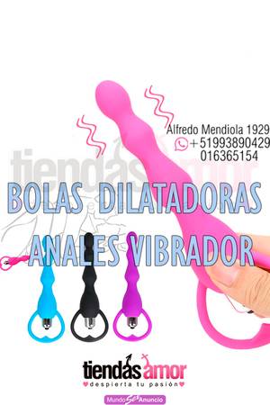 VIBRADOR DE BOLAS ANALES SILICONA TIENDAS AMOR