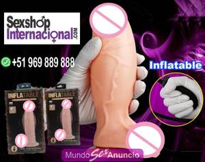 CONSOLADOR REAL INFLABLE C/BOMBA DE AIRE SEXSHOP