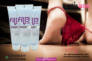 Lubricante Íntimo En Gel Five Lube Tubo*TIENDASAMOR LOS OLI