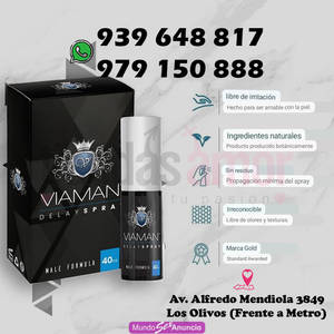 VIAMAN RETARDANTE SPRAY ALARGA TUS AVENTURAS SEXUALES