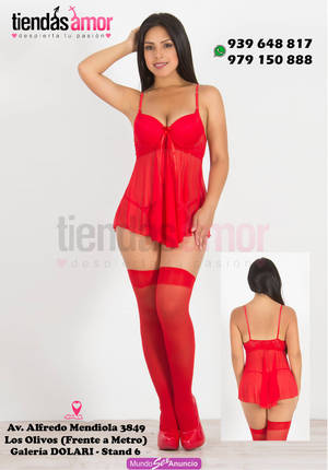 Lenceria Fina Babydoll /tallas/en Caja