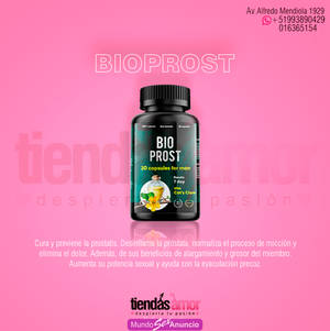 BIO PROST PARA IMPOTENCIA, EYACULACION PRECOZ Y PROSTATITIS/