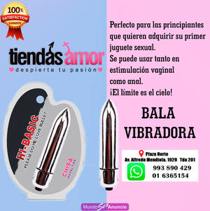 HI-BASIC BALA VIBRADORA POTENTES VIBRACIONES NO TOXICO 9938
