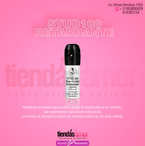 STUD100 RETARDANTE SPRAY MASCULINO EYACULACION PRECOZ 993890